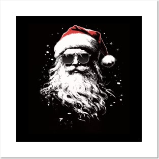 Cool Santa Posters and Art